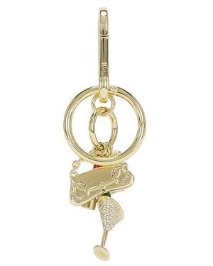 BaubleBar Sip, Slay & Sparkle Bag Charm - Metallic