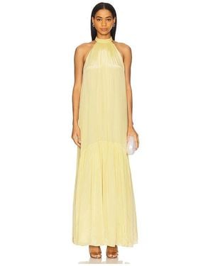 Hemant & Nandita Long Dress - Metallic