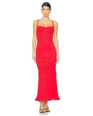 Peixoto Mara Maxi Dress - Red