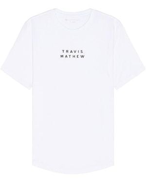 Travis Mathew Scoop T-shirt - White