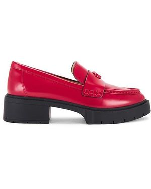 COACH Leah Loafer - Red