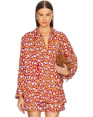 Diane von Furstenberg Caleb Blouse - Red