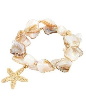 Ettika Armband Mit Anhänger True Shell - Weiß