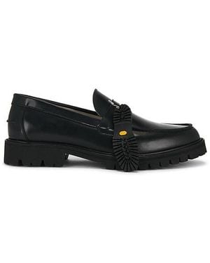 Duke & Dexter Vibram Carrarmato Lug Loafer - Black
