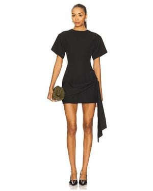 superdown Kirana Wrap Front Dress - Black