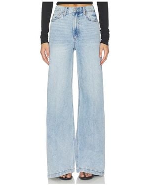 Pistola Lana High Rise Ultra Wide Leg Jeans - Blue