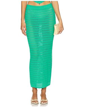 AFRM Falda Dorota En Color Verde Talla (También En Xxs, Xs, M)