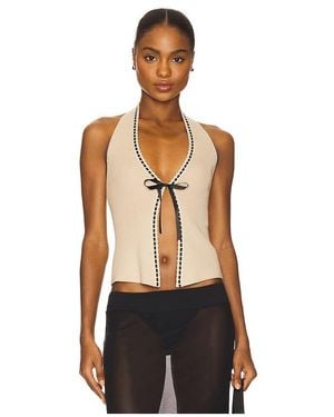 MAJORELLE Kladuia Top En Color Marrón Talla (También En M, S, Xl, Xs, Xxs) - Negro