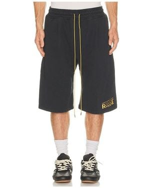 Rhude 4X4 Spirit Sweatshort - Black