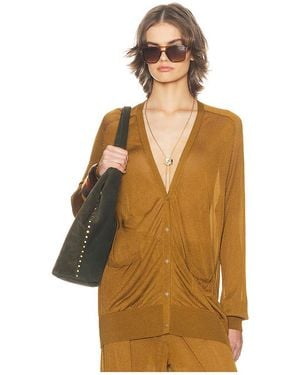 Helsa Cárdigan Arlena En Color Verde Oliva Talla (También En S)