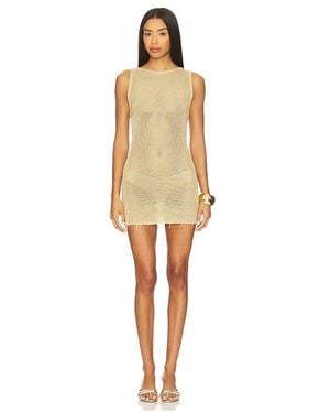 Runaway the Label Ariya Mini Dress - Natural