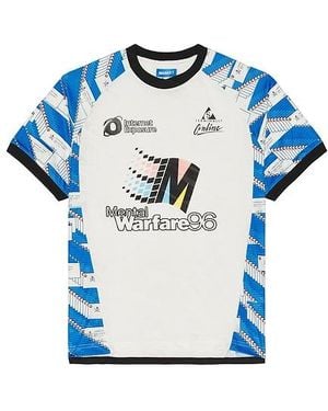Market Terminally Online Soccer Jersey - Blue