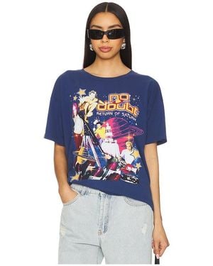 Daydreamer No Doubt Return Of Saturn Collage Merch Tee - Blue
