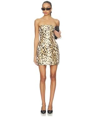 Bardot Florine Hourglass Mini Dress - Natural