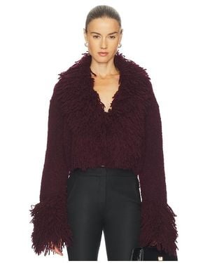 AMUR Lilia Knit Top - Purple