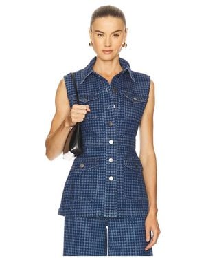 seventy + mochi Ani Vest - Blue