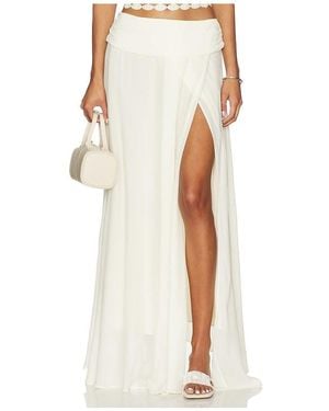 Bec & Bridge Aurelia Maxi Skirt - White