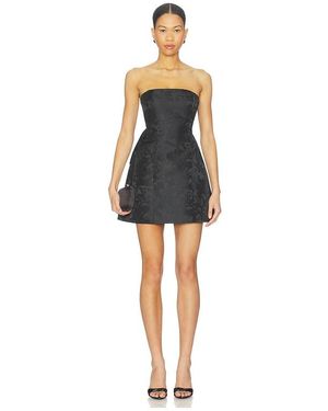 MORE TO COME Malia Mini Dress in Black | Lyst