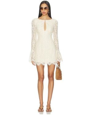Tularosa Clarissa Mini Dress - Natural