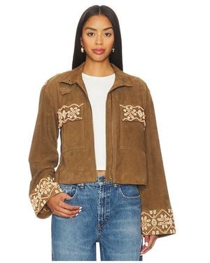 Free People Jacke Bali Fading Moon - Blau