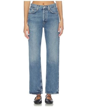 Agolde Gerades Bein Lana - Blau