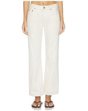 Citizens of Humanity Faye Vintage Straight Jeans - White