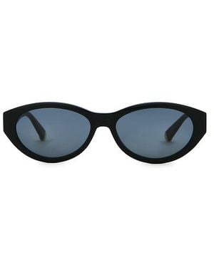 Stella McCartney LUNETTES DE SOLEIL MEDALLION en Black. - Bleu