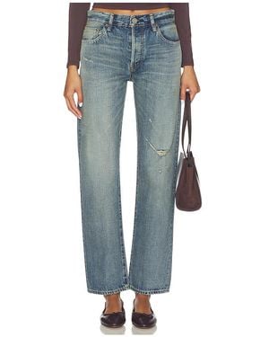 Moussy Showell ストレート - ブルー