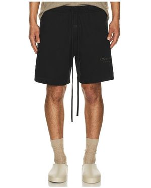 Fear Of God Soccer Fleece Shorts - Black