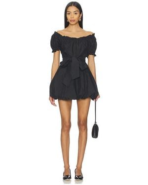 LoveShackFancy Kleid Isolle - Schwarz