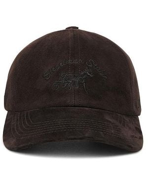 Siegelman Stable X Fwrd Suede Dad Hat - Black
