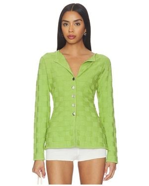 ALIGNE Olsen Knitted Shirt - Green