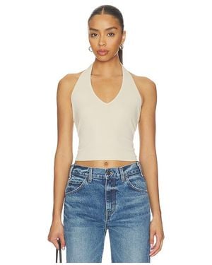Nili Lotan Britt Halter Top - Blue