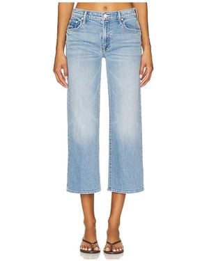 Mother Lil' Petite Mid Rise Maven Ankle - Blue