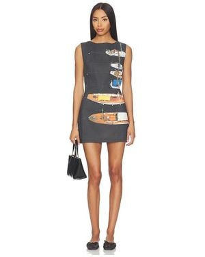 YELLOW THE LABEL X Revolve Chloe Linen Dress - Multicolour