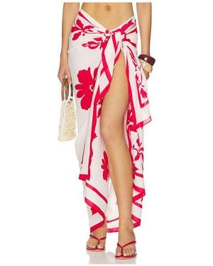 Seafolly Sarong May Flower - Rot