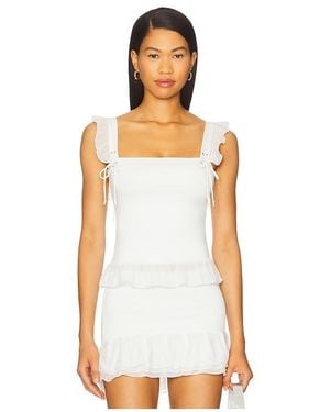 OW Collection X Revolve Elena Top - White