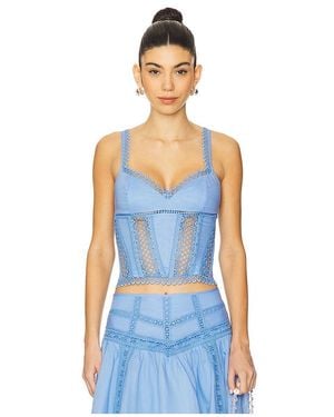 Charo Ruiz Oberteil Poppy - Blau