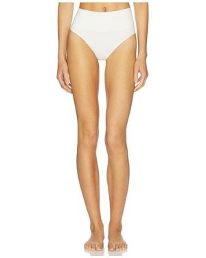 Spanx Shape Extraordinary Cotton Thong - White
