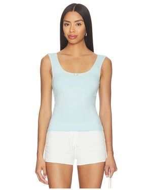 RAT BOI Tank-Top Romantic - Weiß