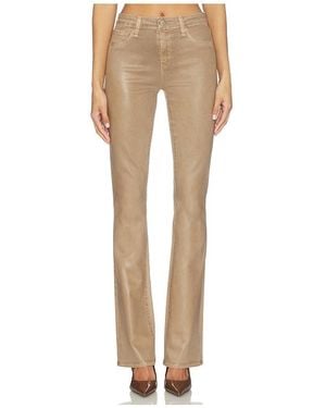 L'Agence Selma High Rise Sleek Baby Boot - Natural