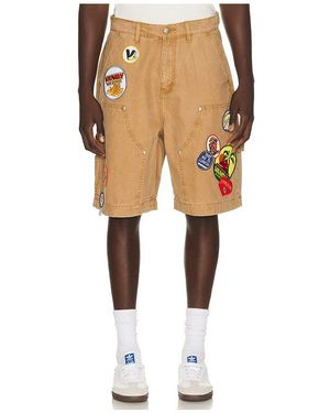 VANDY THE PINK Patched Canvas Shorts En Color Marrón Talla (También En Xs, S, M, Xl/1X) - Neutro