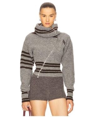 The Attico Cardigan - Grau
