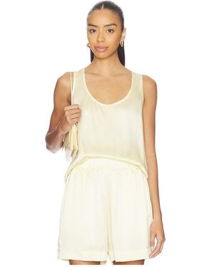 SABLYN Claudia B Scoop Neck Tank - White