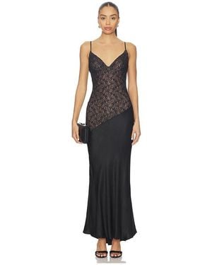 Bardot Hayden Lace Slip Dress in Black | Lyst