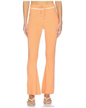 La Porte Summer Knit Pant - White