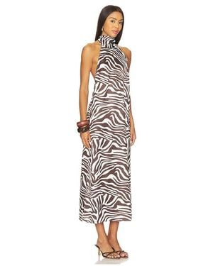Azeeza Midi-Kleid Meera - Weiß