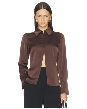 LNA Jude Blouse - Brown