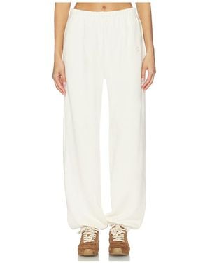 ÉTERNE Boyfriend Pocket Sweatpant - Weiß