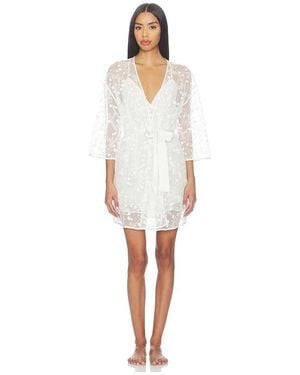 Flora Nikrooz Meg Wrap Dress - White